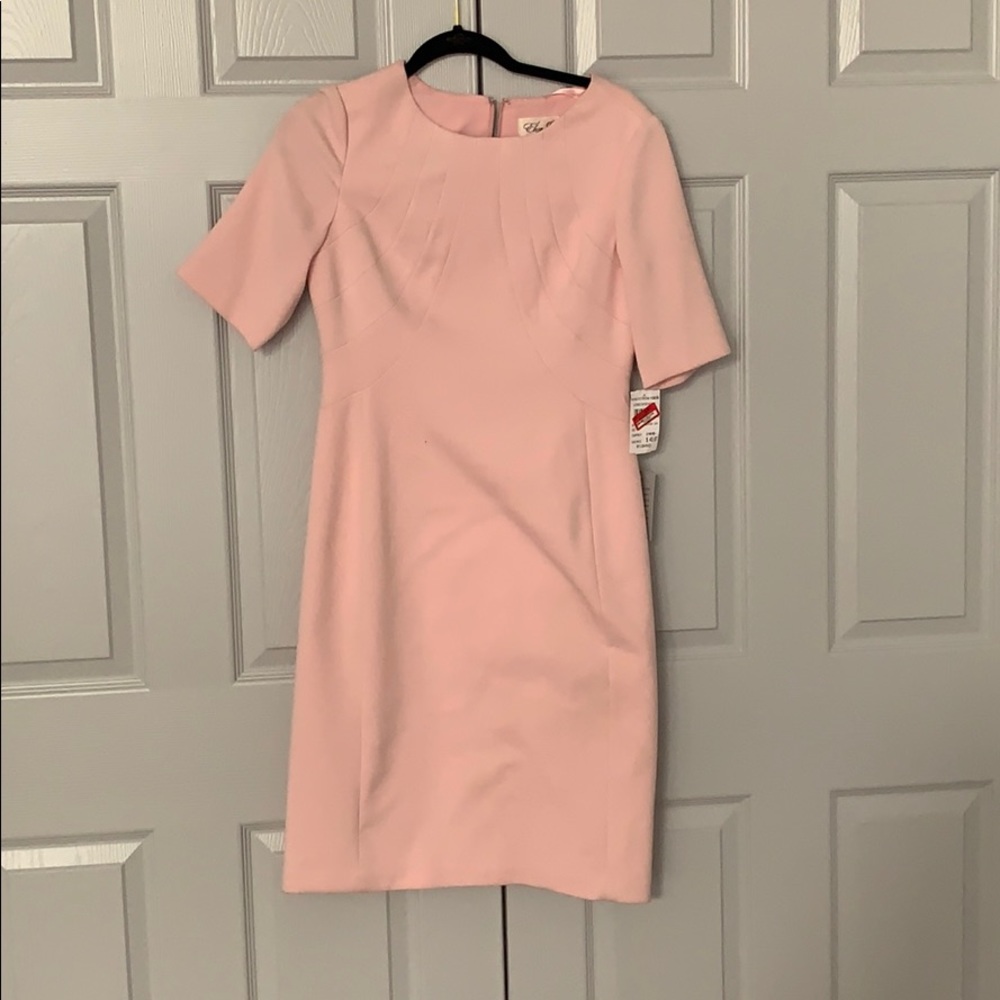 Light pink work dress